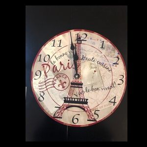 Paris wall clock